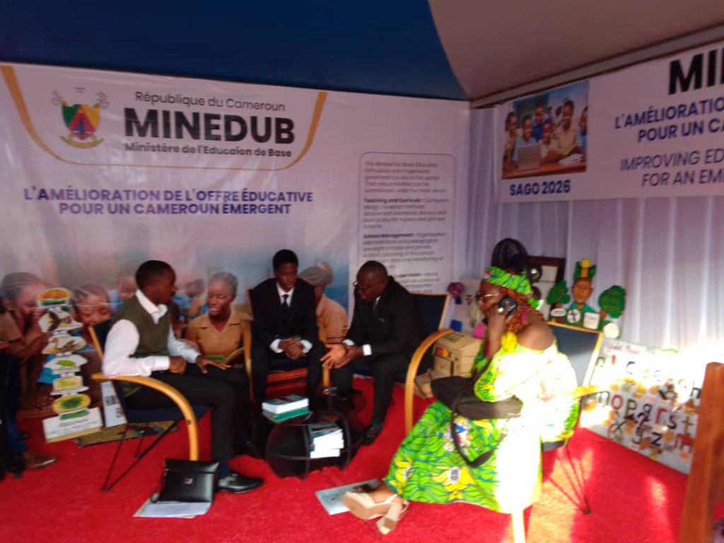 SAGO 2026 : Le stand du MINEDUB attire une forte affluence dès le deuxième jour